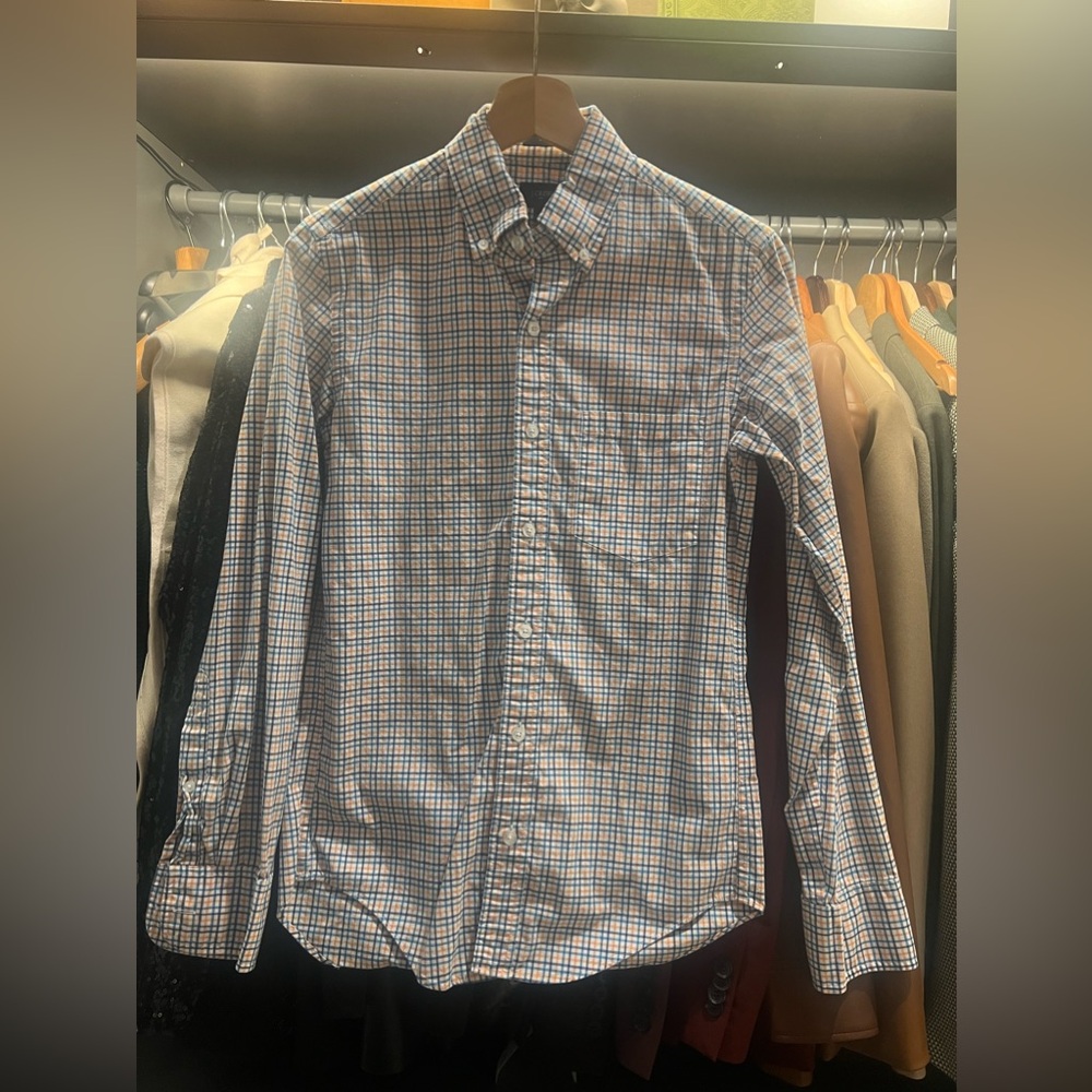 J. Crew Plaid Button-Down Shirt (Men’s)